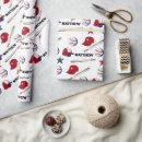 Search for baseball christmas wrapping paper Birthday