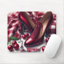 Search for red high heel mouse mats For her