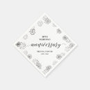 Search for 10th anniversary napkins Modern