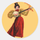 Search for lady in red stickers Cat