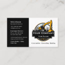 Search for equipment rental business cards Professional