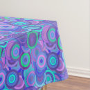 Search for psychedelic tablecloths Purple