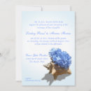 Search for seashore wedding invitations Seashell