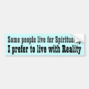 Search for spirits bumper stickers Truth