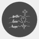 Search for faith hope love stickers God