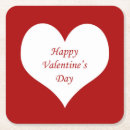 Search for valentines coasters Red