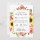 Search for sunflower and roses wedding invitations Garden