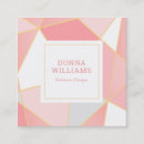 Search for geometric shape business cards Shapes