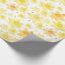 Search for daffodil wrapping paper Floral pattern
