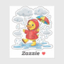 Search for cartoon clouds stickers Rain