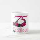 Search for 75th birthday mugs Pink