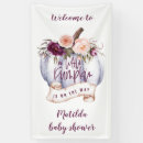 Search for pumpkin baby shower banners Gender neutral