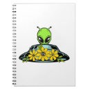 Search for alien notebooks Out of this world