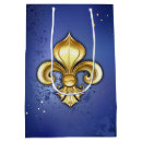 Search for fleur de lis gift bags Gold