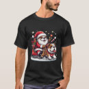 Search for funny english bulldog tshirts Santa