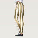 Search for vertical striped leggings Gold