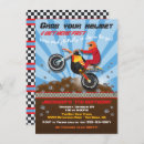 Search for motocross birthday invitations Rider