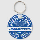 Search for tournament key rings Badminton player