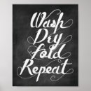 Search for laundry room posters Typography