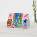 Search for mid century modern cards Black cat