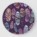 Search for white feather clocks Pattern