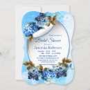 Search for shades of blue invitations Flowers