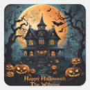 Search for evil pumpkin stickers Scary