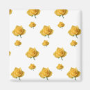 Search for yellow white pattern magnets Flower