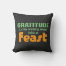 Search for gratitude cushions Typography