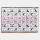 Search for black and white dog blankets Pink