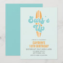 Search for surfboard birthday invitations Boy
