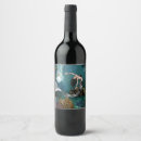 Search for a mermaid wine labels Swimming