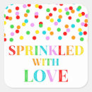 Search for sprinkled with love stickers Rainbow
