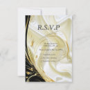 Search for rich rsvp cards Black