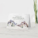 Search for winter birthday cards Mountains