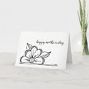 Search for flower drawing cards Mother