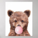 Search for woodland nursery posters Bear