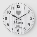 Search for couples clocks Rustic wood