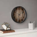 Search for rustic wood clocks Couple