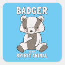 Search for badger stickers Wildlife