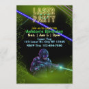 Search for boys laser tag invitations Kids