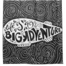 Search for inspirational quotes shower curtains Journey