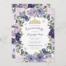 Search for purple quinceanera invitations Sweet 15