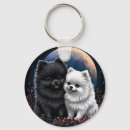Search for pomeranian key rings Fluffy