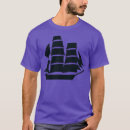 Search for ships tshirts Boat
