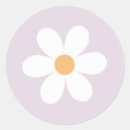 Search for purple daisy stickers Retro