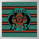 Search for kokopelli art posters Southwestern