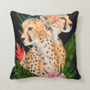 Search for cheetah cushions Tropical