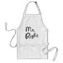 Search for right aprons Mr