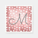 Search for rose gold napkins Party